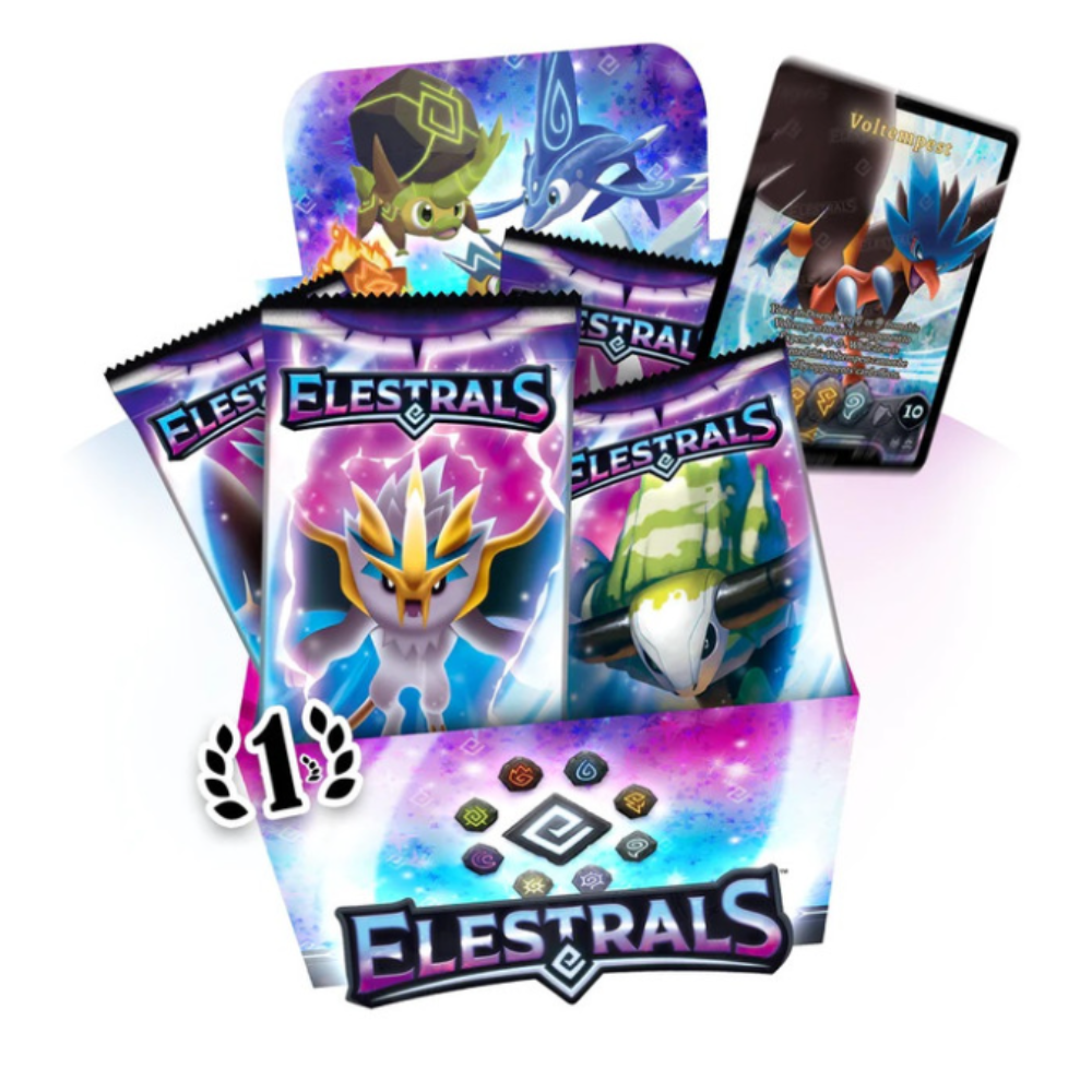 booster box 36 packs Elestrals TCG Base Set Booster Box (36 Packs) 1st Edition – Lapras Lagoon