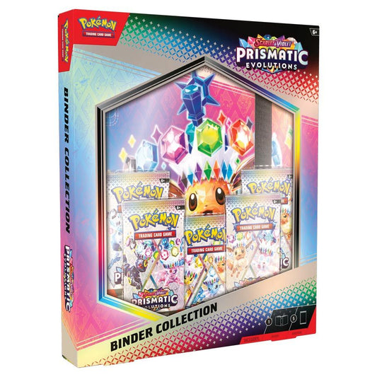 Pokémon Prismatic Evolutions Binder Collection