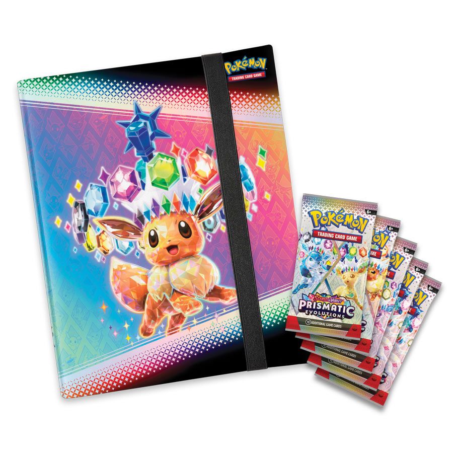 Pokémon Prismatic Evolutions Binder Collection