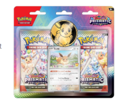 Prismatic Evolutions 2 Pack booster Blister Case